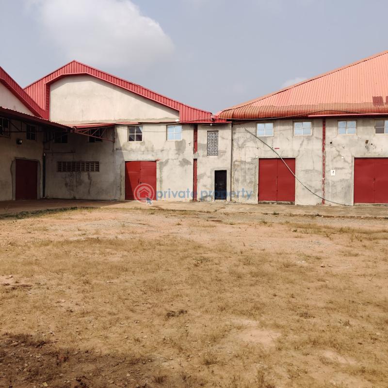 A 6bay warehouse/factory buildings with office on 7045sq mtrs of land with cofo - 3 Warehouse For Sale Sasure Road, By Medina Estate, Off Agbara At An Expressway, Igbesa, Ogun State. About 10 To 15minutes Drive From Agbara Bus Stop Agbara (Ogun) Ogun area  - 3