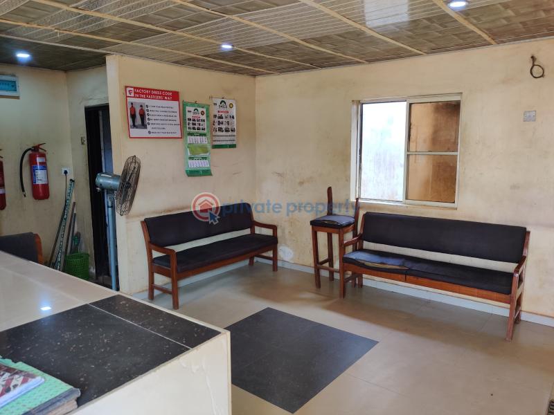 A 6bay warehouse/factory buildings with office on 7045sq mtrs of land with cofo - 29 Warehouse For Sale Sasure Road, By Medina Estate, Off Agbara At An Expressway, Igbesa, Ogun State. About 10 To 15minutes Drive From Agbara Bus Stop Agbara (Ogun) Ogun area  - 29