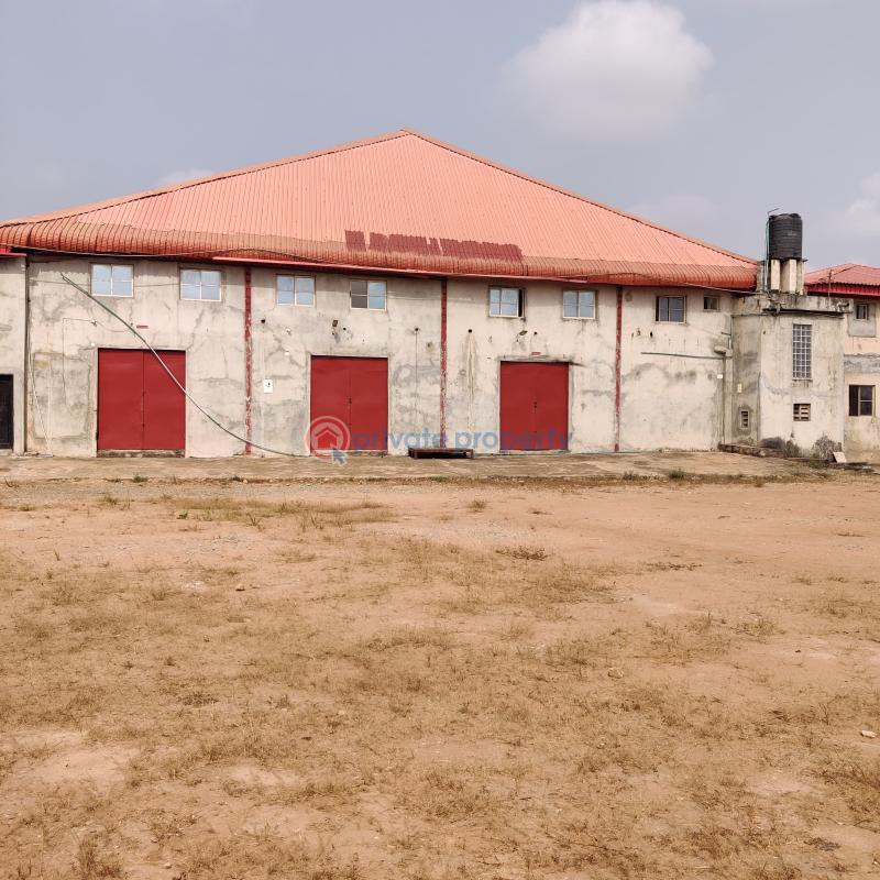 A 6bay warehouse/factory buildings with office on 7045sq mtrs of land with cofo - 2 Warehouse For Sale Sasure Road, By Medina Estate, Off Agbara At An Expressway, Igbesa, Ogun State. About 10 To 15minutes Drive From Agbara Bus Stop Agbara (Ogun) Ogun area  - 2