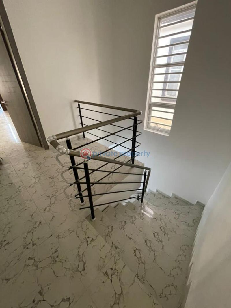 A back unit 4 bedroom fully detached duplex with bq  for sale at agungi. - 4 4 bedroom Duplex For Sale Agungi Lekki Lagos - 4