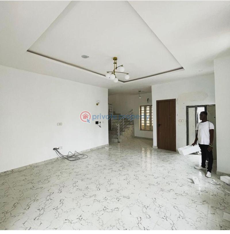 A back unit 4 bedroom fully detached duplex with bq  for sale at agungi. - 12 4 bedroom Duplex For Sale Agungi Lekki Lagos - 12
