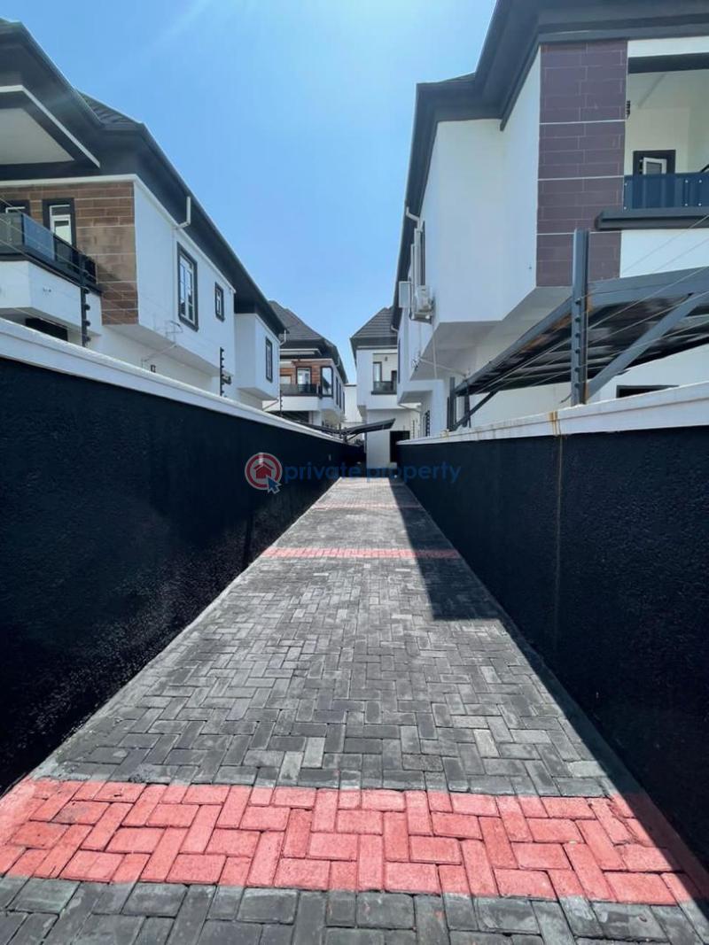 A back unit 4 bedroom fully detached duplex with bq  for sale at agungi. - 0 4 bedroom Duplex For Sale Agungi Lekki Lagos - 0