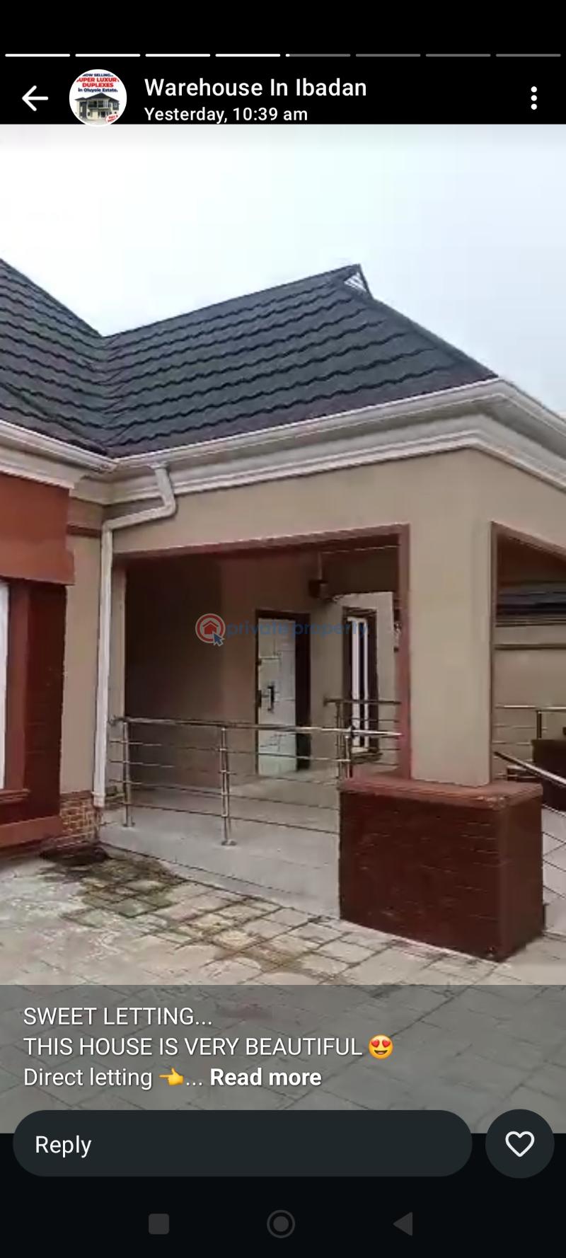2 bedroom Block Of Flats For Rent Goodness Estate, Ojoo Ojoo Ibadan Oyo - 1