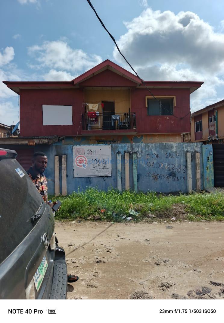 3 bedroom Block Of Flats For Sale Off Ago Palace Ago Palace Isolo Lagos