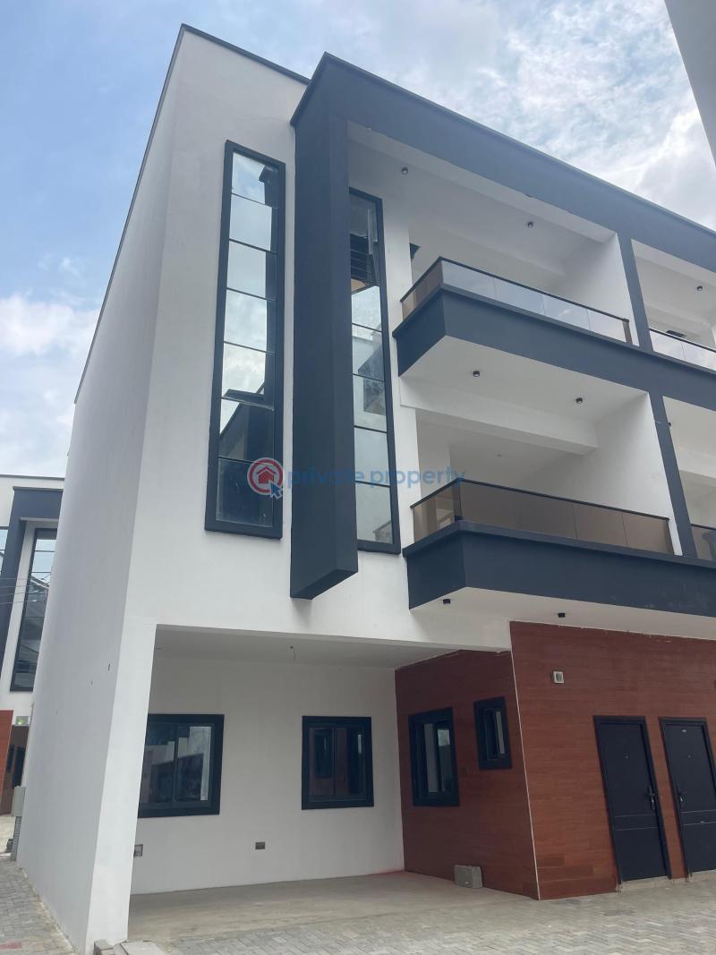 A brand new 4 bedrooms dupelx terrace with fited kitchen - 1 4 bedroom Flat & Apartment For Rent Off Allen Avenue, Ikeja Allen Avenue Ikeja Lagos - 1