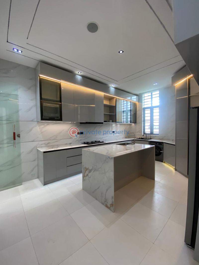 A captivating contemporary 5bedroom fully duplex with pool,cinema bq and rooftop - 12 5 bedroom Detached Duplex For Sale Chevron Drive Lekki Lagos - 12