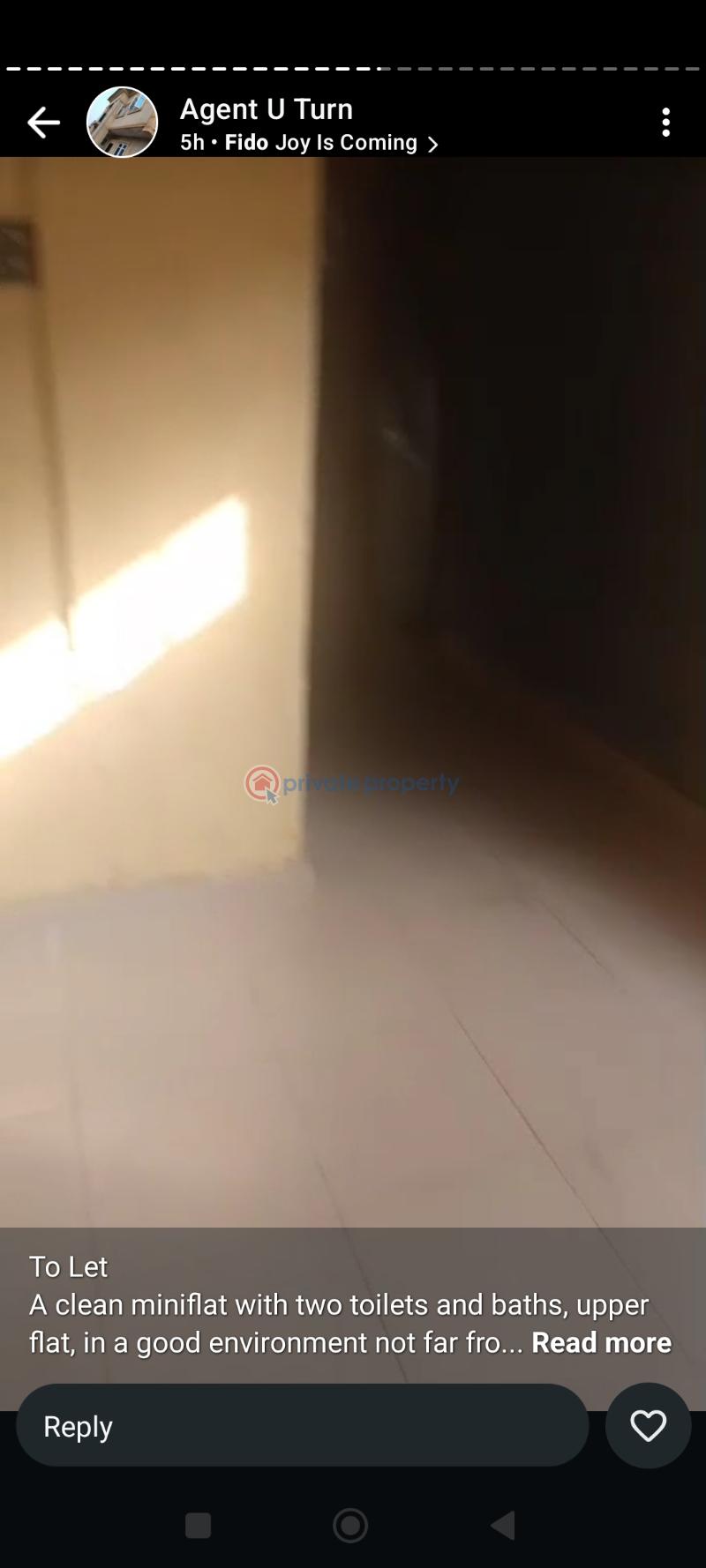 1 bedroom Mini Flat For Rent Meiran Road Meiran Alimosho Lagos - 2