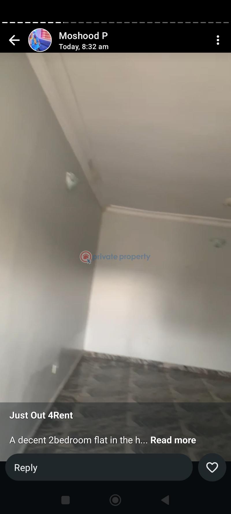 2 bedroom Block Of Flats For Rent Ahmadiyah Ojokoro Ojokoro Abule Egba Lagos - 1