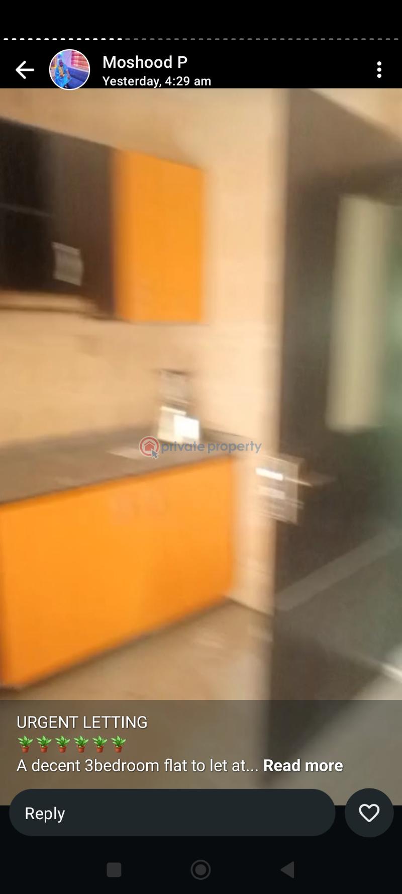 3 bedroom Block Of Flats For Rent Scheme 1 Estate Oko Oba Oko Oba Agege Lagos - 1