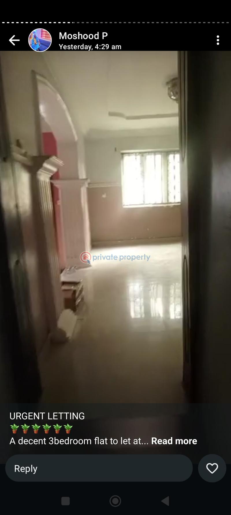 3 bedroom Block Of Flats For Rent Scheme 1 Estate Oko Oba Oko Oba Agege Lagos - 4