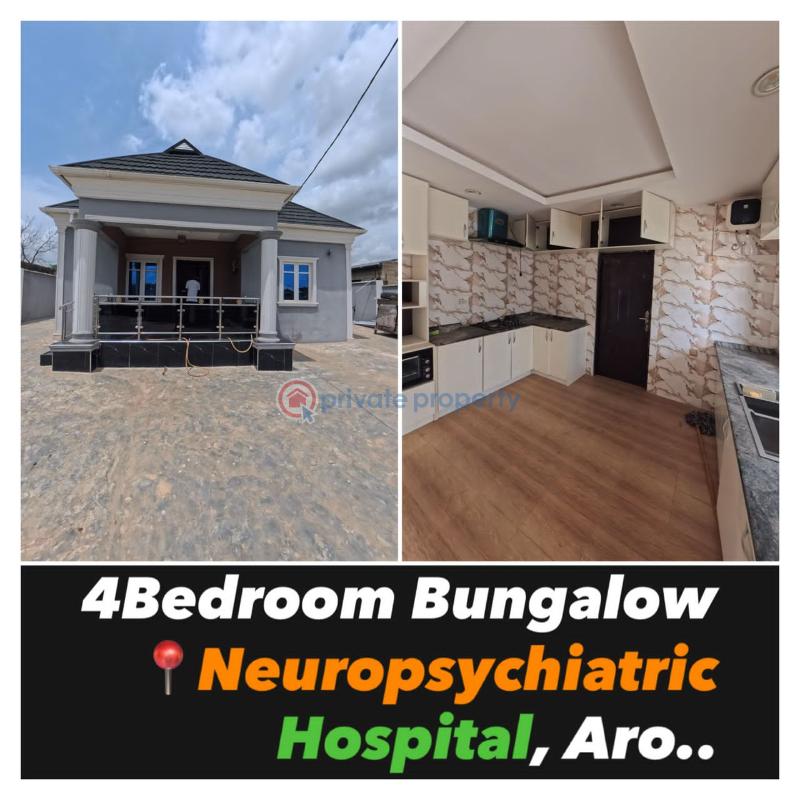 4 bedroom Bungalow For Rent Aro Neuropsychiatric Estate Oke Mosan Abeokuta Ogun - 0