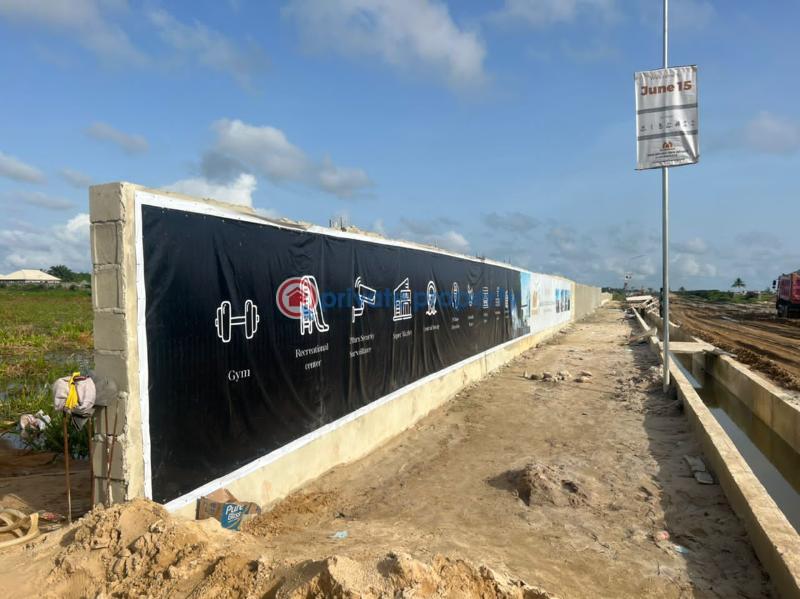 Land For Sale June 15 Estate, Beside Eleko Junction, Along Lekki Epe Expressway, Eleko Ibeju-Lekki Lagos - 7