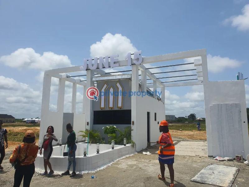 Land For Sale June 15 Estate, Beside Eleko Junction, Along Lekki Epe Expressway, Eleko Ibeju-Lekki Lagos - 20