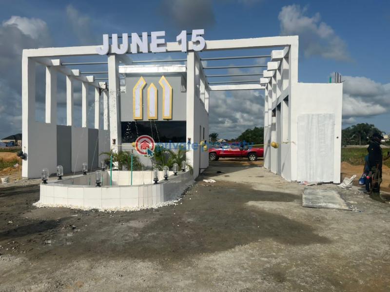 Land For Sale June 15 Estate, Beside Eleko Junction, Along Lekki Epe Expressway, Eleko Ibeju-Lekki Lagos - 18