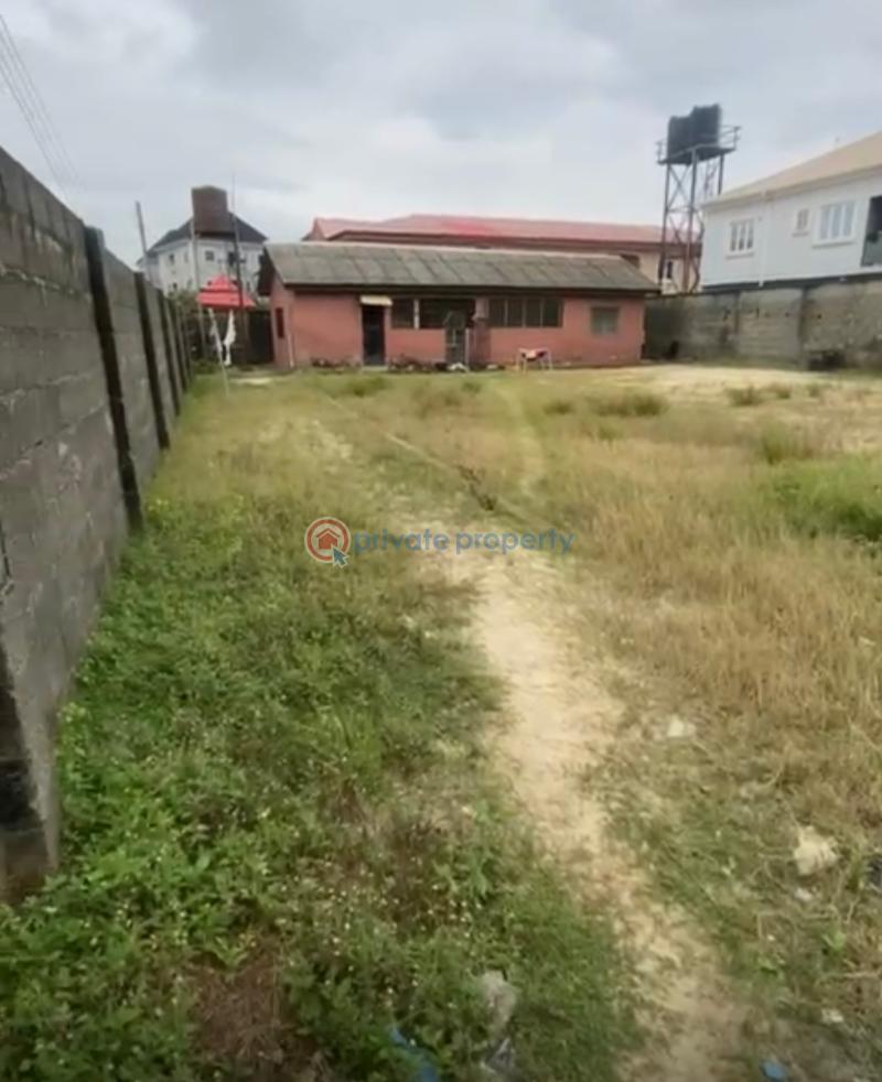 *a full plot of land located inside a well secured estate at ajah (badore)* - 1 Land For Sale Badore Ajah Lagos - 1