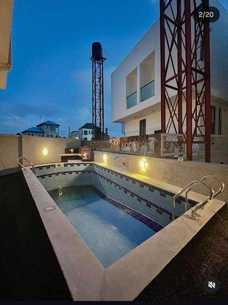 6 bedroom Detached Duplex For Sale Chevron Drive Lekki Lagos - 4