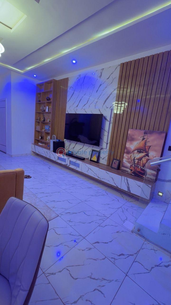 A fully furnished 4 bedroom semi-detached duplex with a bq - 12 4 bedroom Semi detached Duplex For Rent Peaceview Thomas Estate Ajah Lagos - 12