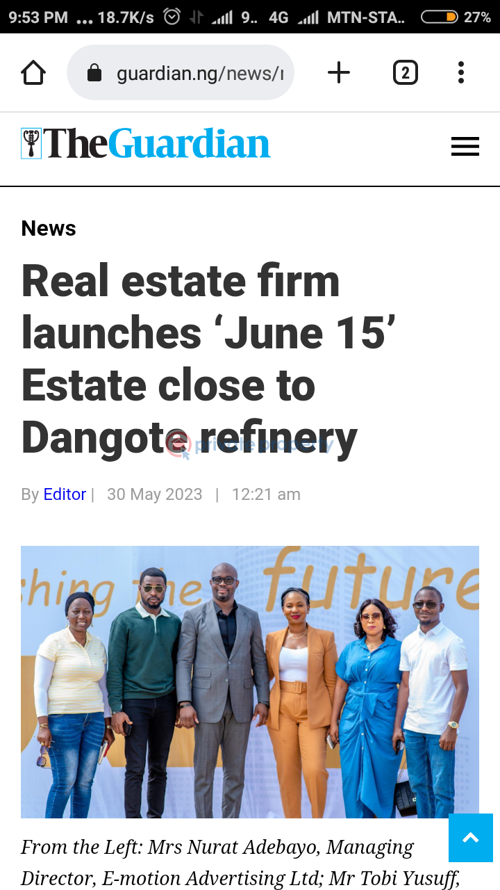 Land For Sale June 15 Estate, Beside Eleko Junction, Along Lekki Epe Expressway, Eleko Ibeju-Lekki Lagos - 26