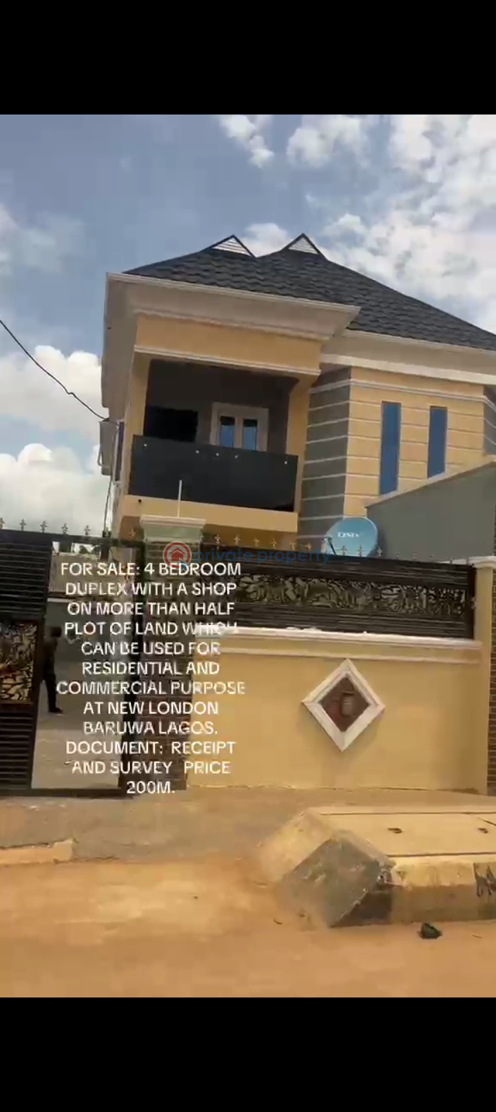House For Sale New London,baruwa, Baruwa Ipaja Lagos - 3