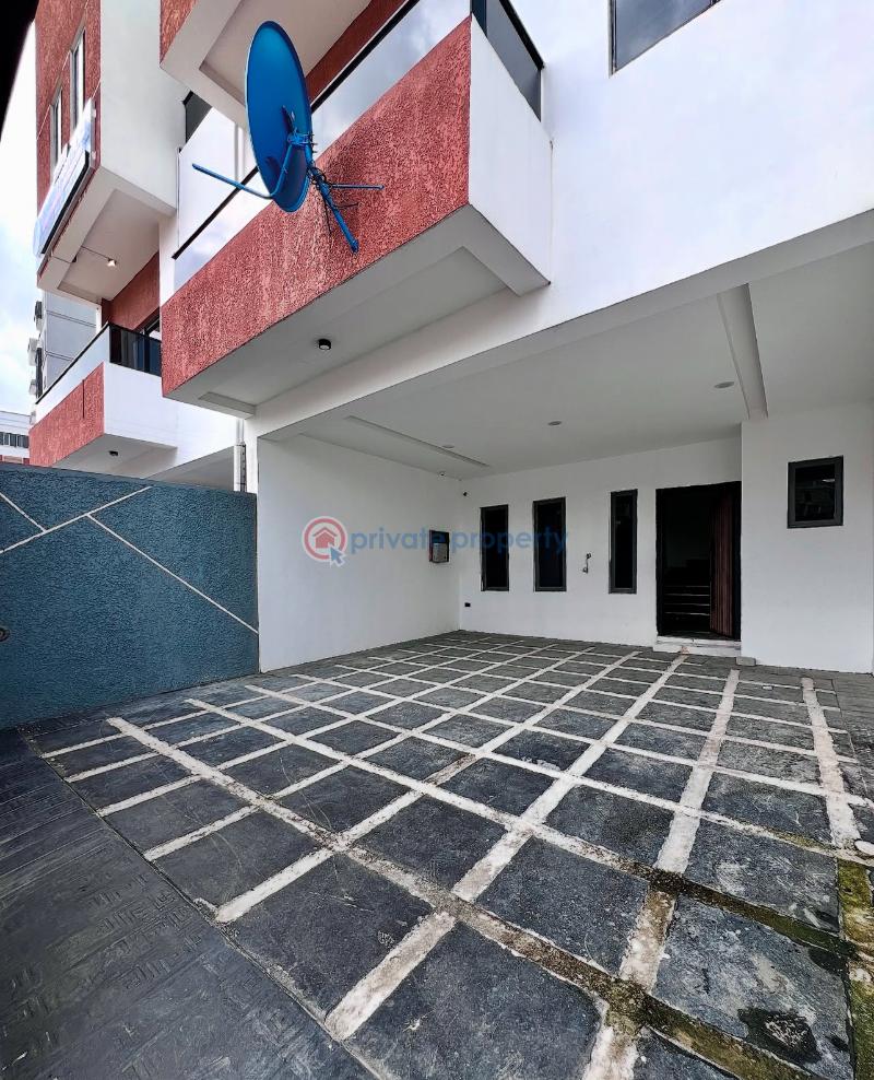 A luxurious 4-bedroom self-compound terrace duplex in a serene environment - 12 4 bedroom Terraced Duplex For Sale Ikate Elegushi Lekki Lagos - 12