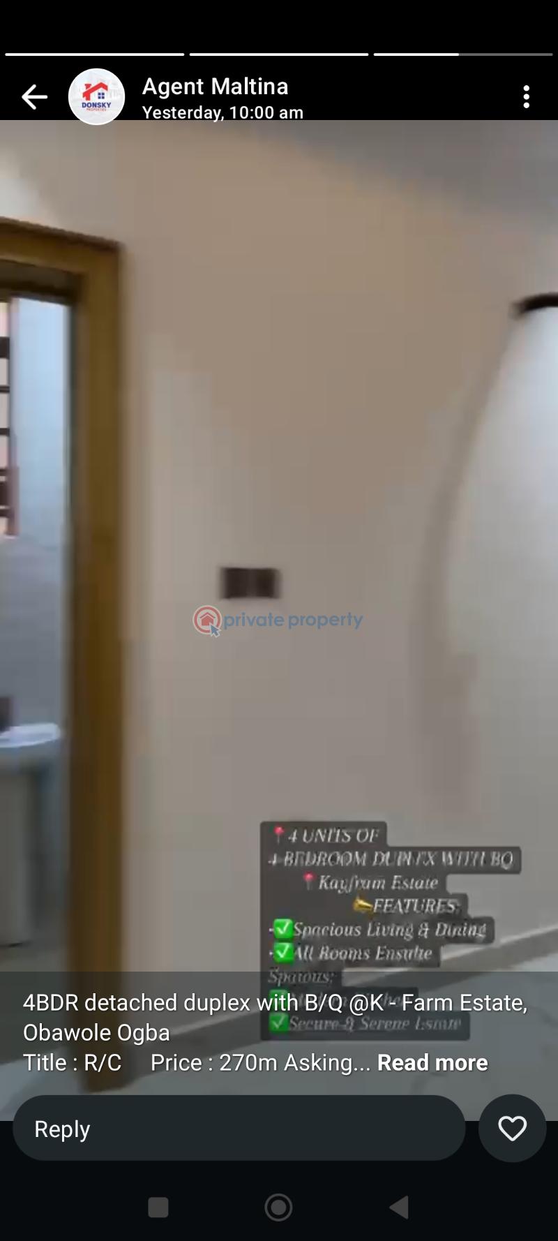 4 bedroom Detached Duplex For Sale Kay Farm Through Alamutu Estate Fagba Iju-obawole Ifako-Ijaiye Lagos - 11