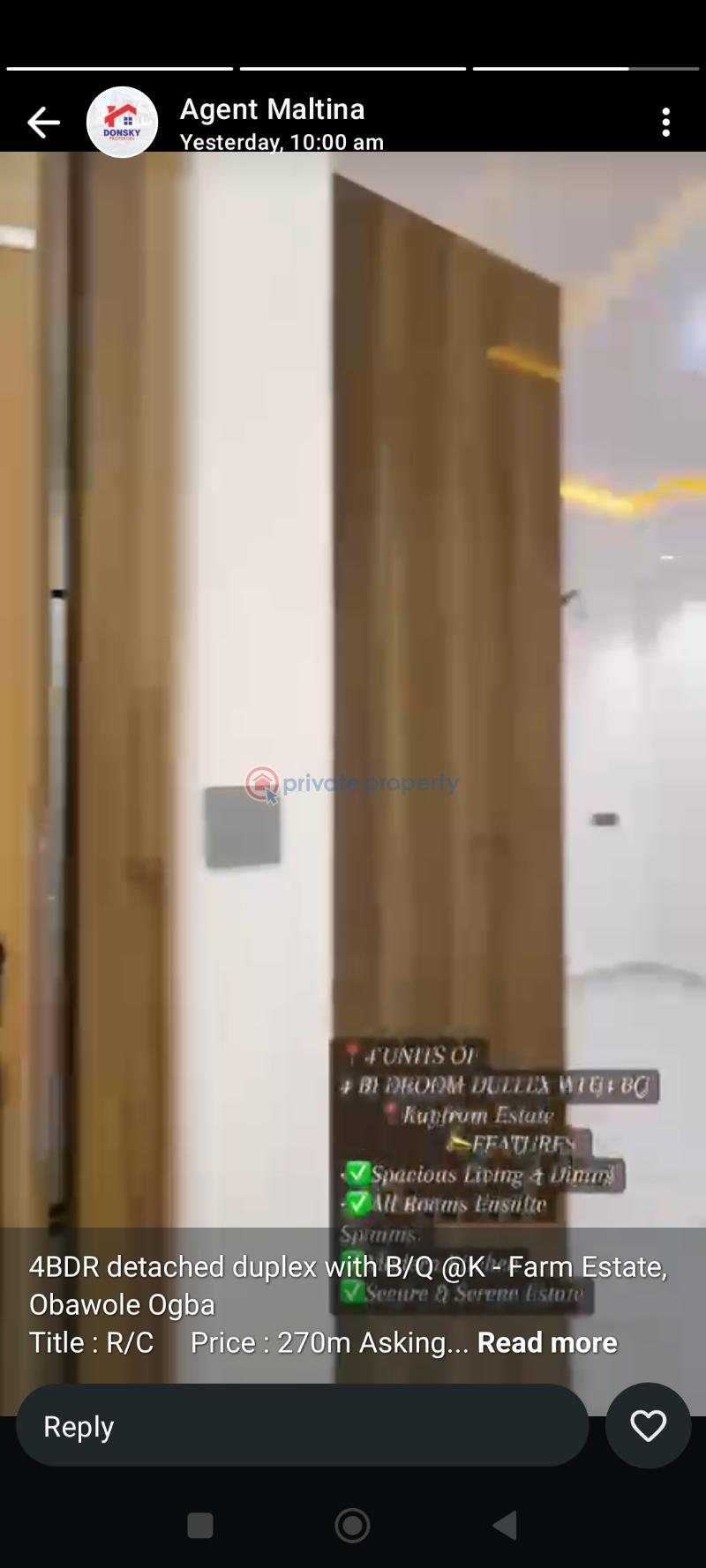 4 bedroom Detached Duplex For Sale Kay Farm Through Alamutu Estate Fagba Iju-obawole Ifako-Ijaiye Lagos - 16