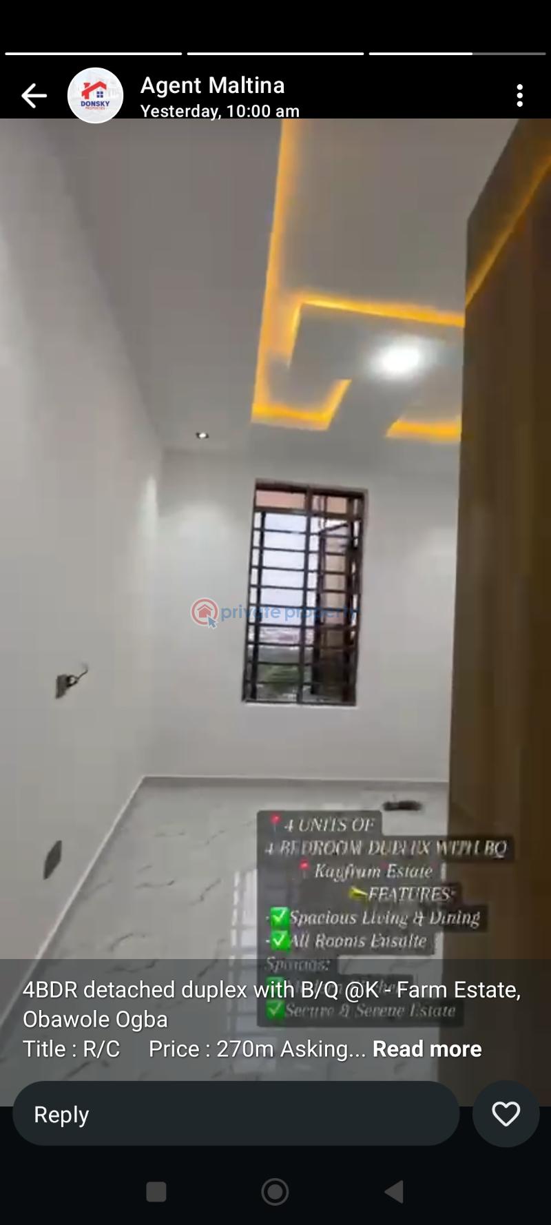 4 bedroom Detached Duplex For Sale Kay Farm Through Alamutu Estate Fagba Iju-obawole Ifako-Ijaiye Lagos - 15