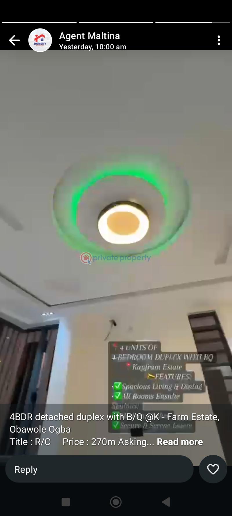 4 bedroom Detached Duplex For Sale Kay Farm Through Alamutu Estate Fagba Iju-obawole Ifako-Ijaiye Lagos - 18