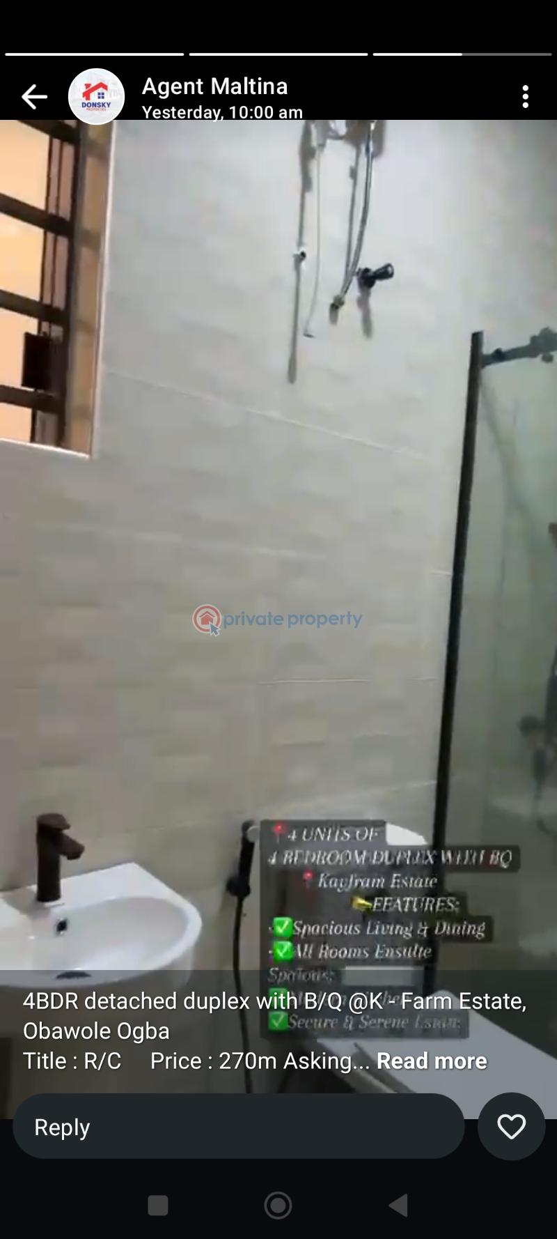 4 bedroom Detached Duplex For Sale Kay Farm Through Alamutu Estate Fagba Iju-obawole Ifako-Ijaiye Lagos - 12