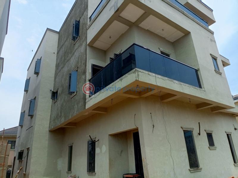 A mini estate with 4 units of newly built 5bedroom duplexes - 8 5 bedroom Detached Duplex For Sale Apple Estate Apple Junction Amuwo Odofin Lagos - 8