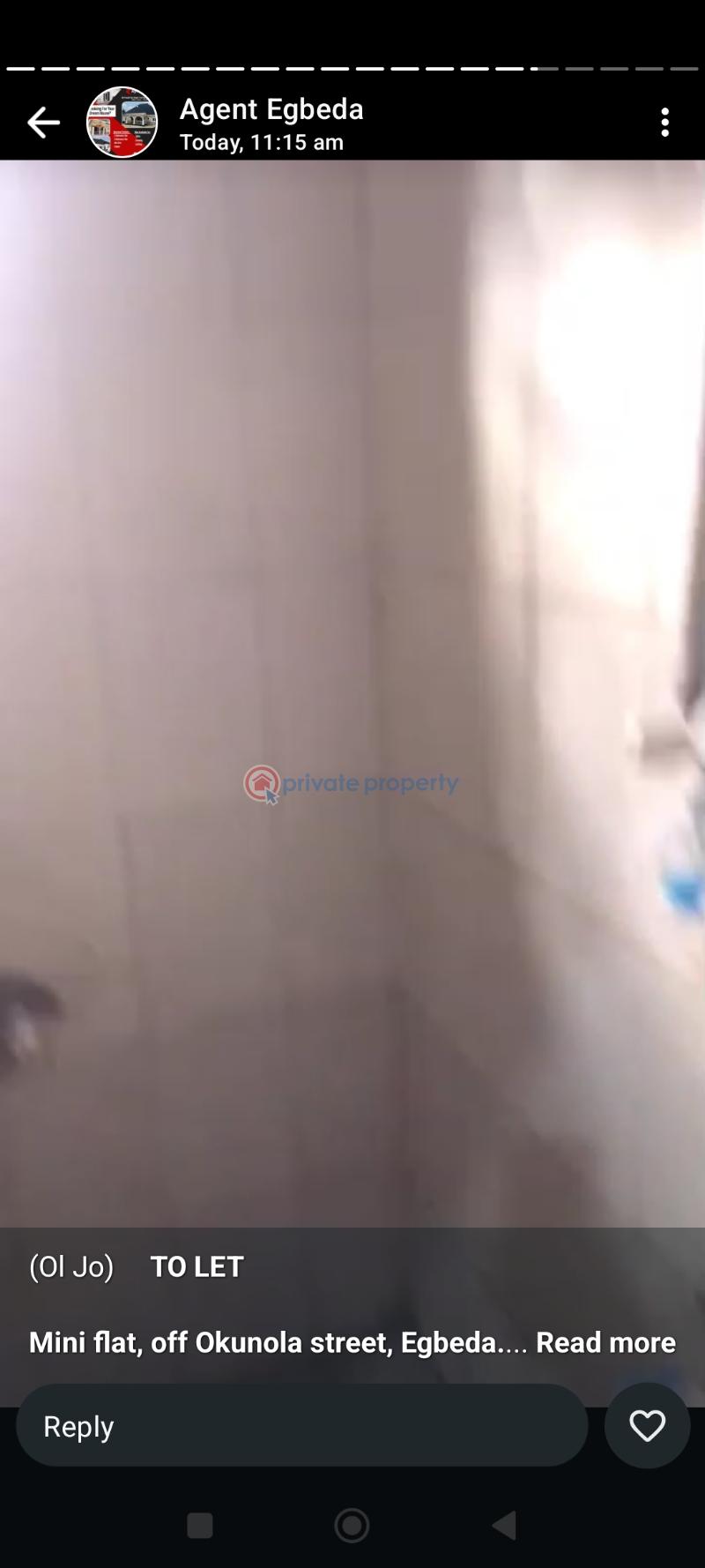 1 bedroom Mini Flat For Rent Okunola Egbeda Alimosho Lagos - 3