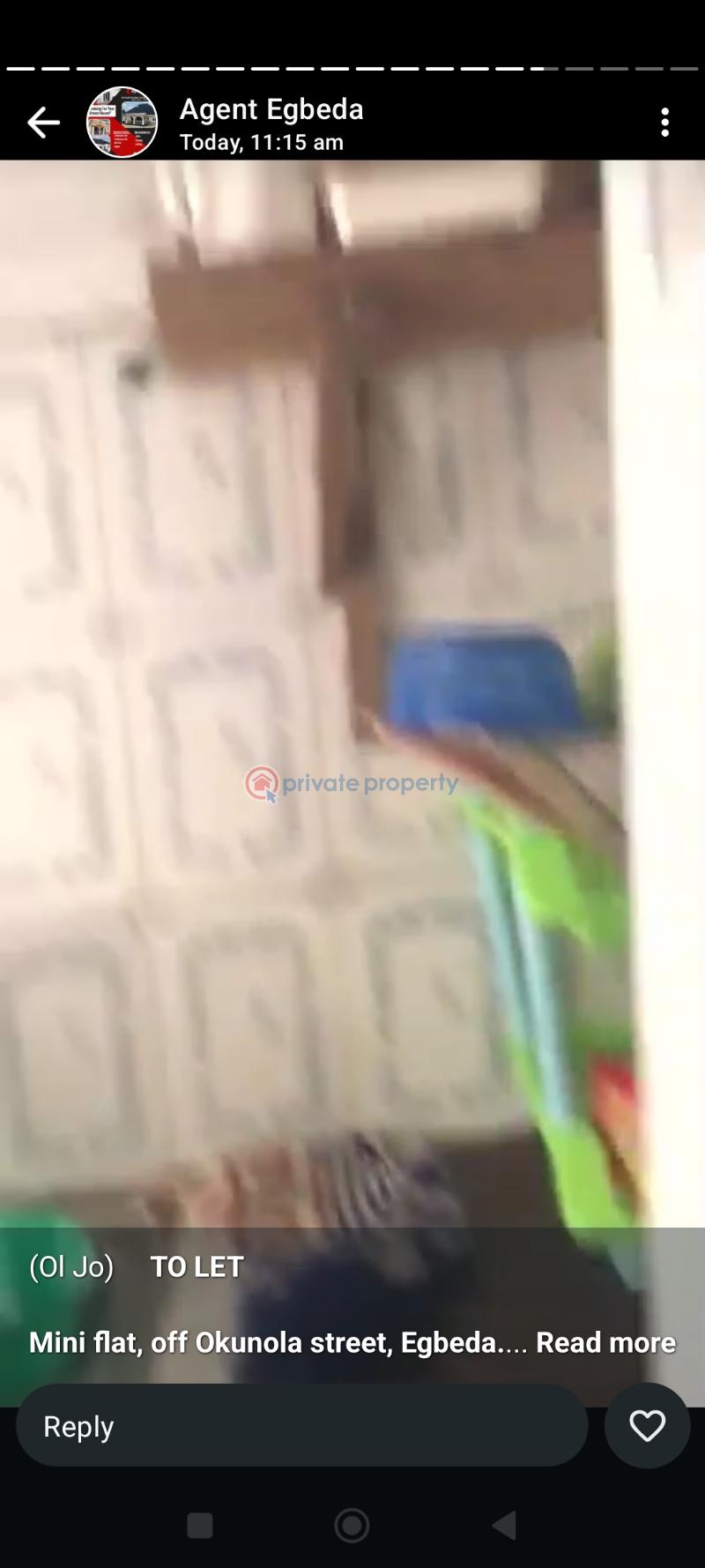 1 bedroom Mini Flat For Rent Okunola Egbeda Alimosho Lagos - 5