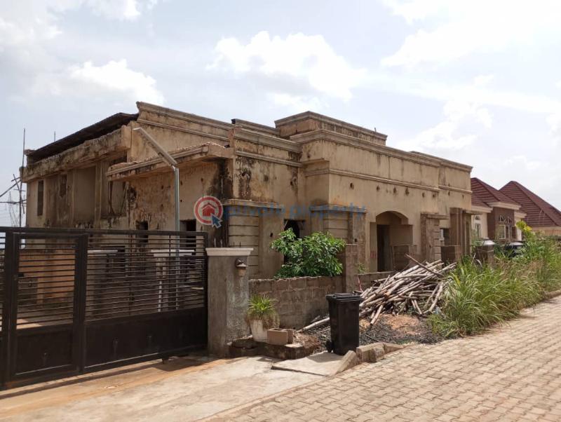 A modern design maisonnette (under construction) with spacious interiors comprising two (2) and three (3) bedroom flat apartments - 2 3 bedroom Maisonette For Sale Old Gra, Enugu, Enugu State Enugu Suburb Enugu Area  - 2