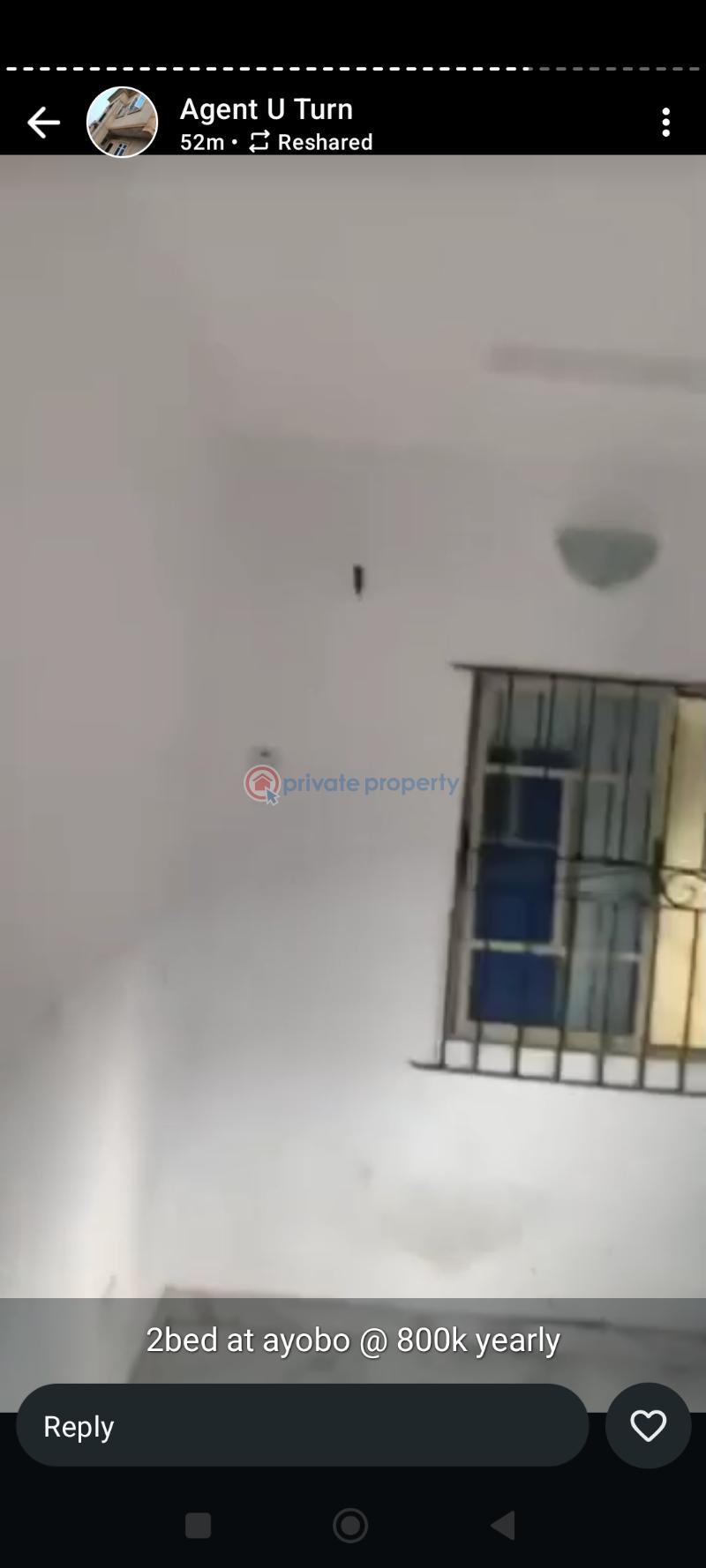 2 bedroom Block Of Flats For Rent Ayobo Ipaja Lagos - 6