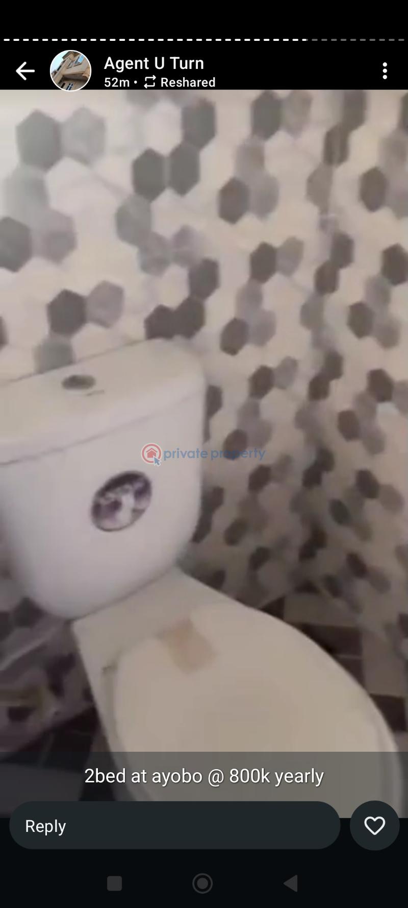 2 bedroom Block Of Flats For Rent Ayobo Ipaja Lagos - 8