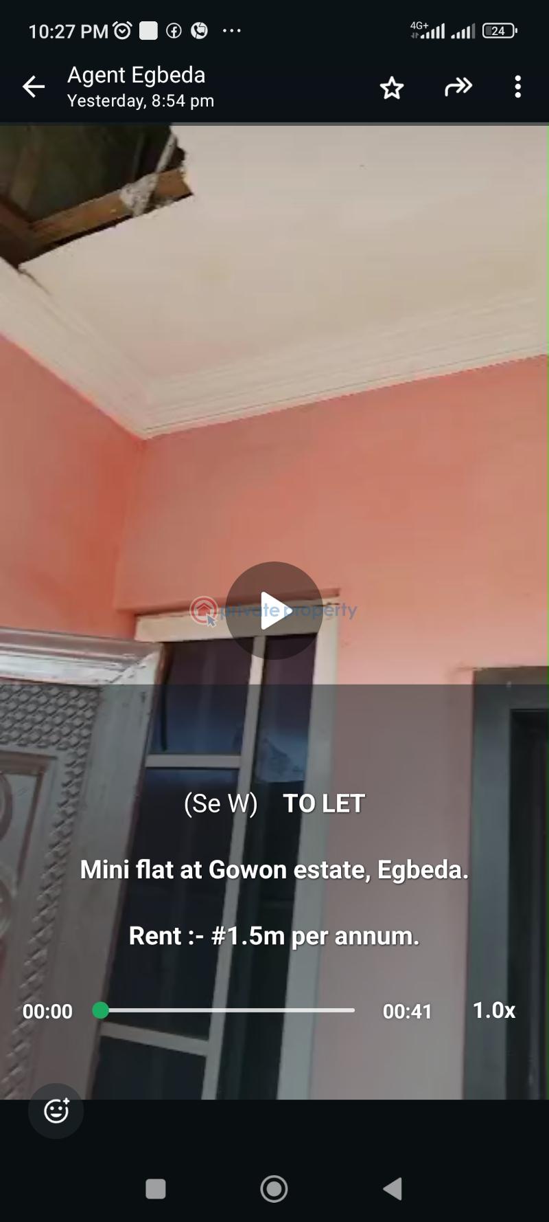1 bedroom Mini Flat For Rent Gowon Estate Egbeda Egbeda Egbe/Idimu Lagos - 0