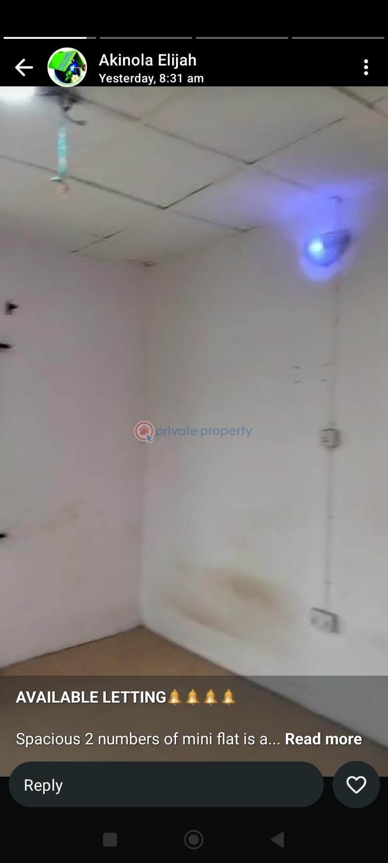 1 bedroom Mini Flat For Rent Jibowu Street Off Agbe Road Abule Egba Abule Egba Lagos - 6