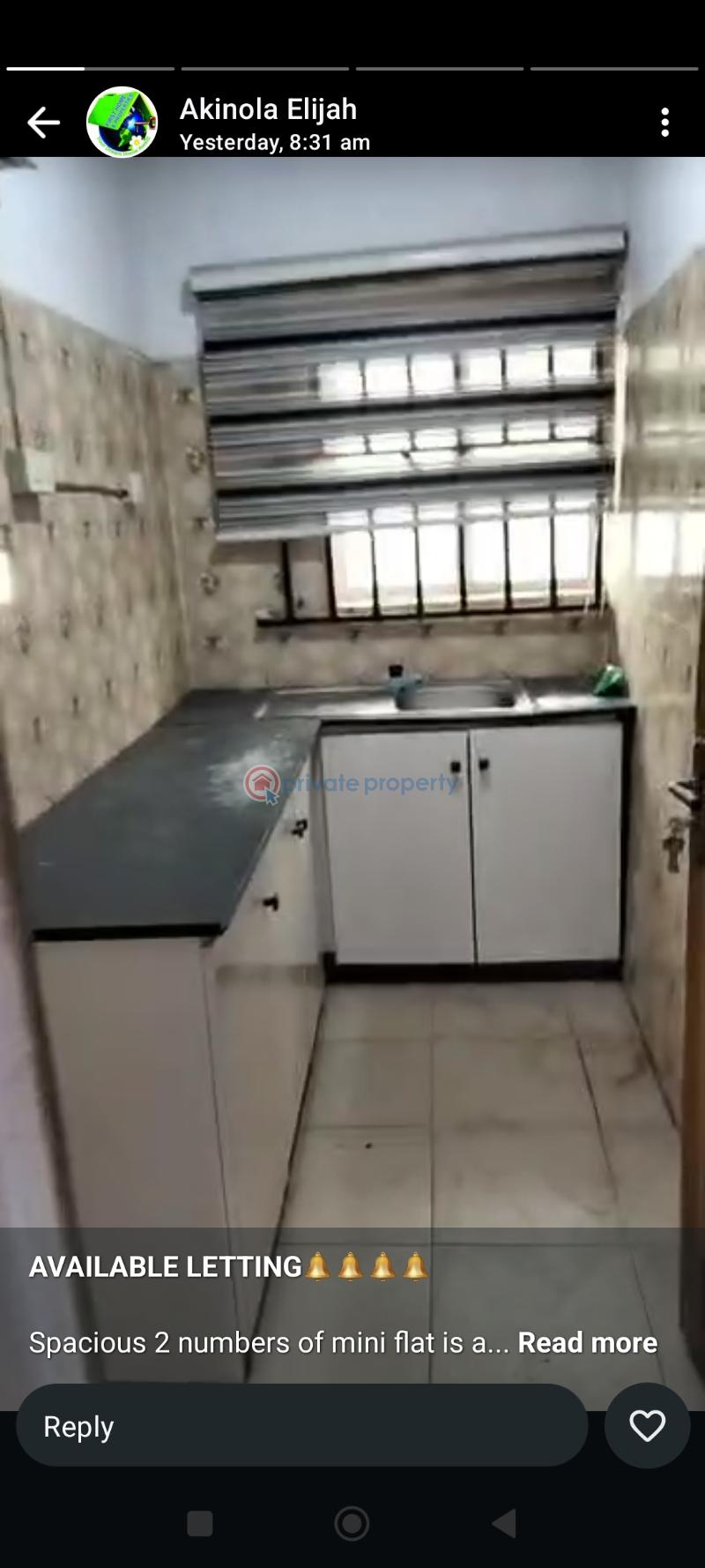 1 bedroom Mini Flat For Rent Jibowu Street Off Agbe Road Abule Egba Abule Egba Lagos - 3