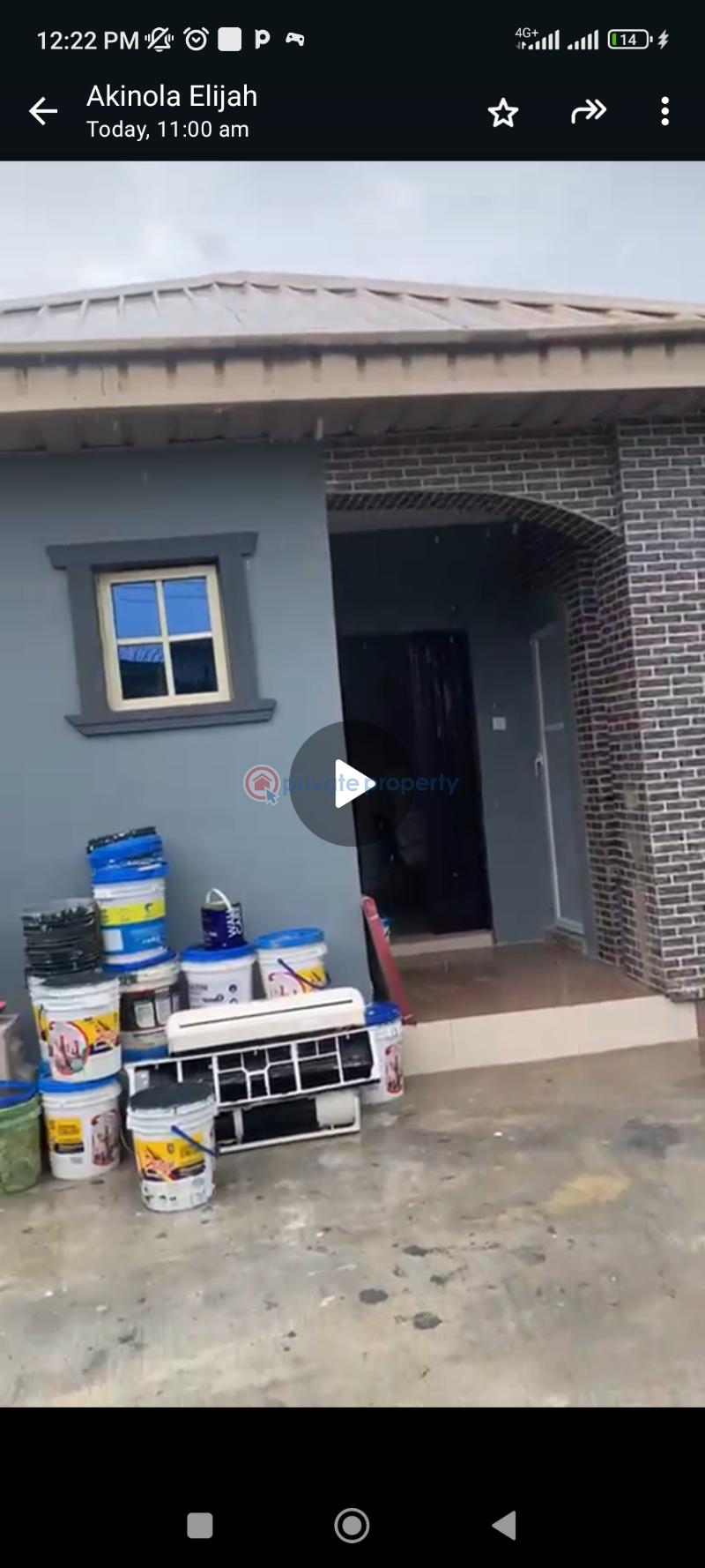 1 bedroom Mini Flat For Rent Hamadiya Abule Egba Lagos - 1