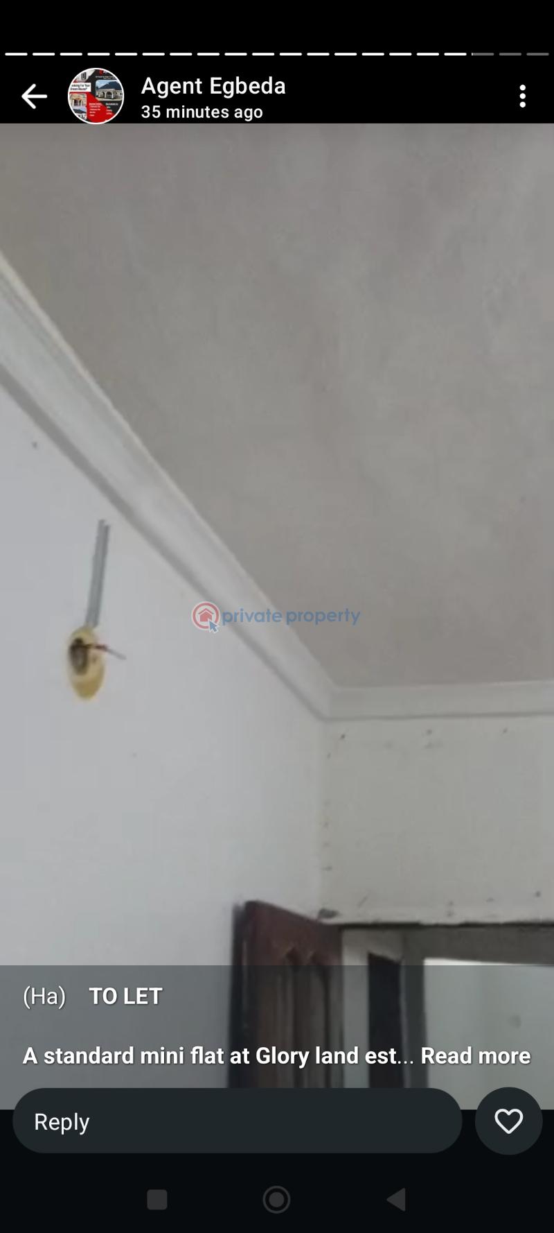 1 bedroom Mini Flat For Rent Gloryland Estate Isheri Idimu Isheri Egbe/Idimu Lagos - 1