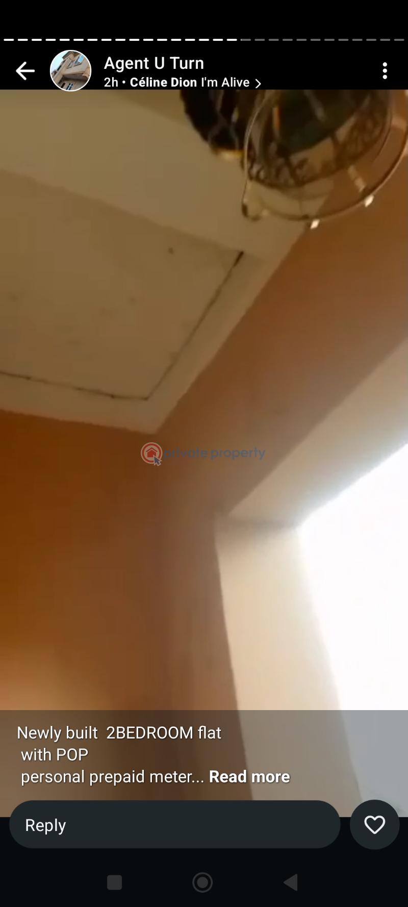 2 bedroom Block Of Flats For Rent Agbelekale Ekoro Abule Egba Abule Egba Lagos - 1