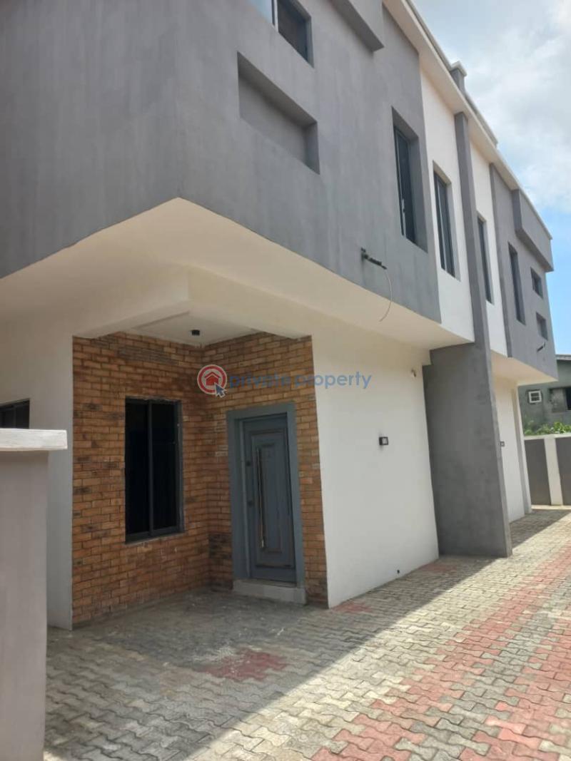 A newly built 3 bedrooms semi-detached duplex at ajah - 4 Semi detached Duplex For Sale Badore Ajah Lagos - 4