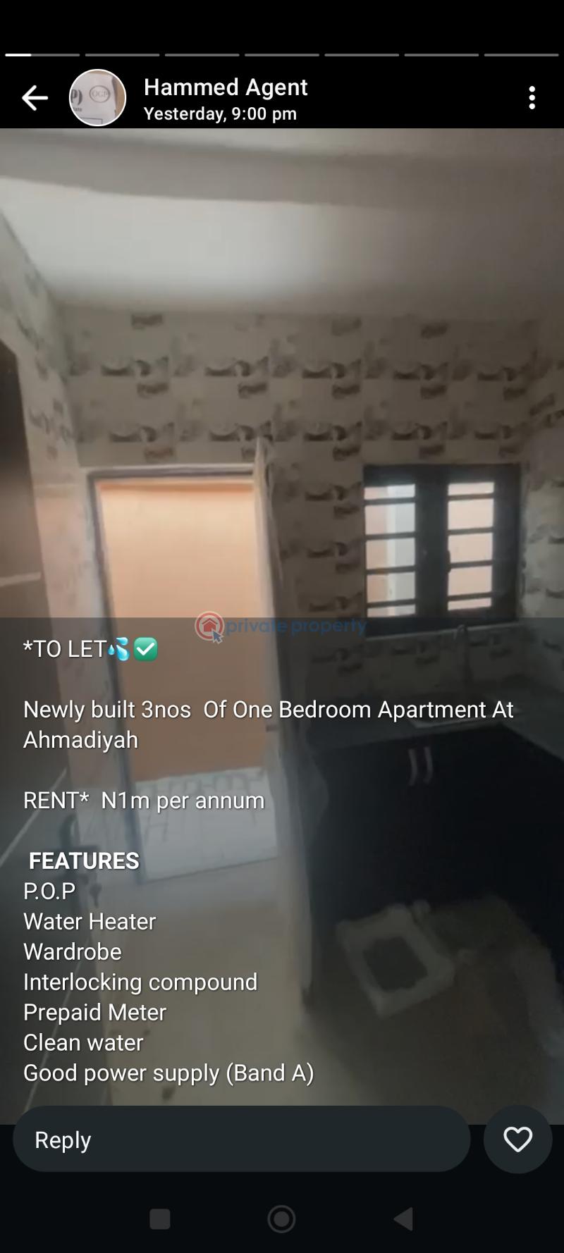 1 bedroom Mini Flat For Rent Amadiyyah Abuke Egbaa Abule Egba Lagos - 0