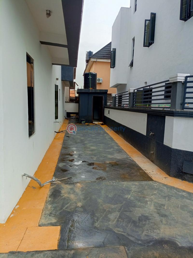 A newly built 5bedroom duplex on 3floors @ military estate - 3 5 bedroom Detached Duplex For Sale Military Estate, Off Apple Junction Apple Junction Amuwo Odofin Lagos - 3
