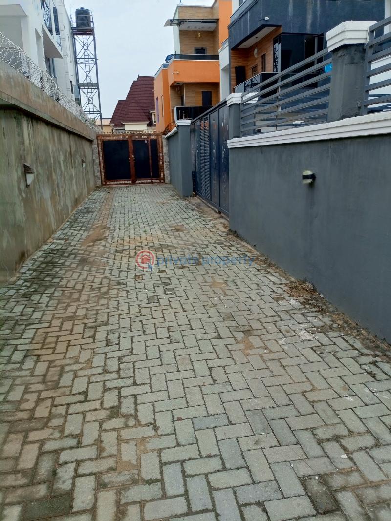 A newly built 5bedroom duplex on 3floors @ military estate - 9 5 bedroom Detached Duplex For Sale Military Estate, Off Apple Junction Apple Junction Amuwo Odofin Lagos - 9