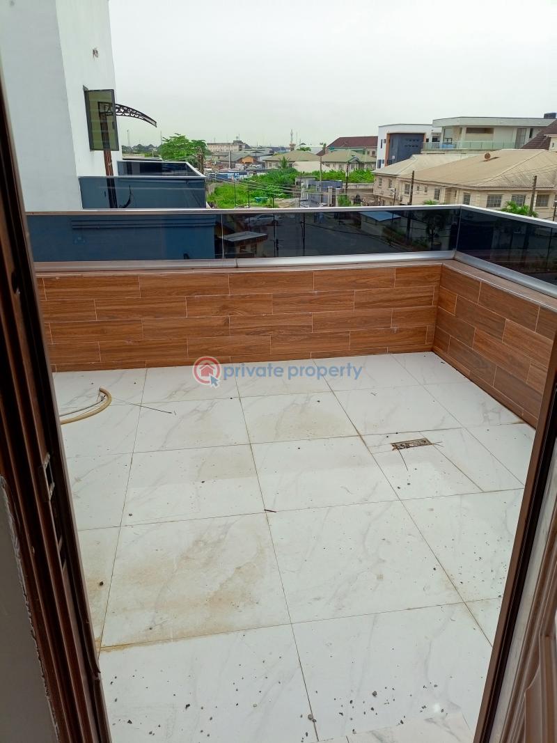 A newly built 5bedroom duplex on 3floors @ military estate - 17 5 bedroom Detached Duplex For Sale Military Estate, Off Apple Junction Apple Junction Amuwo Odofin Lagos - 17
