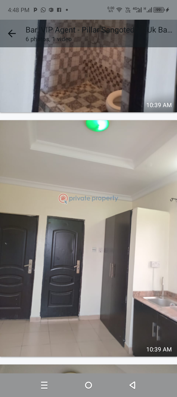 1 bedroom Self Contain For Rent Hopeville Estate, Ogidan Sangotedo Ajah Lagos - 1