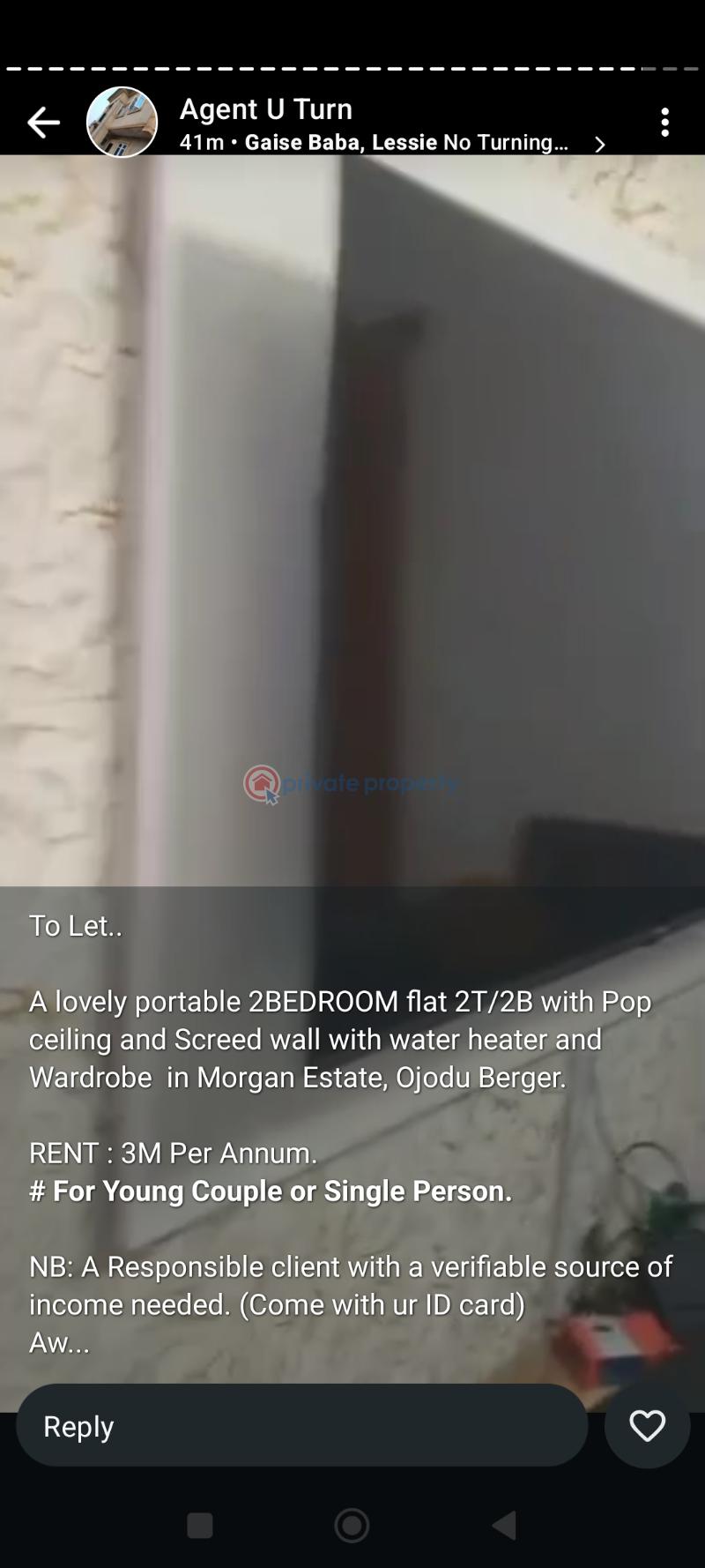 1 bedroom Mini Flat For Rent Behind Military Cantonment, Maryland Ikeja Maryland Ikeja Lagos - 0