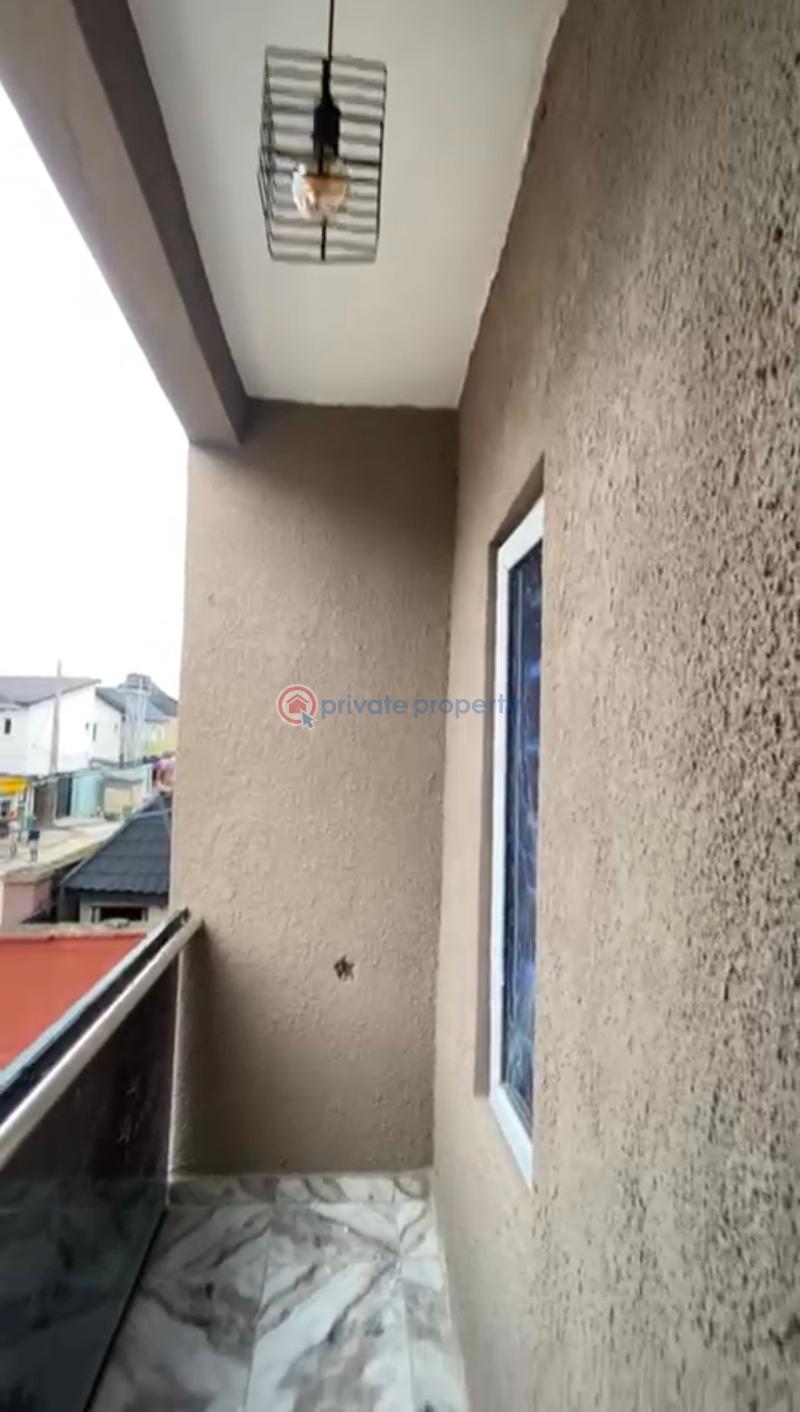 A newly built tastefully spacious mini flat upflat with 2t&b, kitchen-cabs, modern features in-serene-gated-environment - 1 1 bedroom Mini Flat For Rent Off Diya Rd Gbagada Lagos - 1