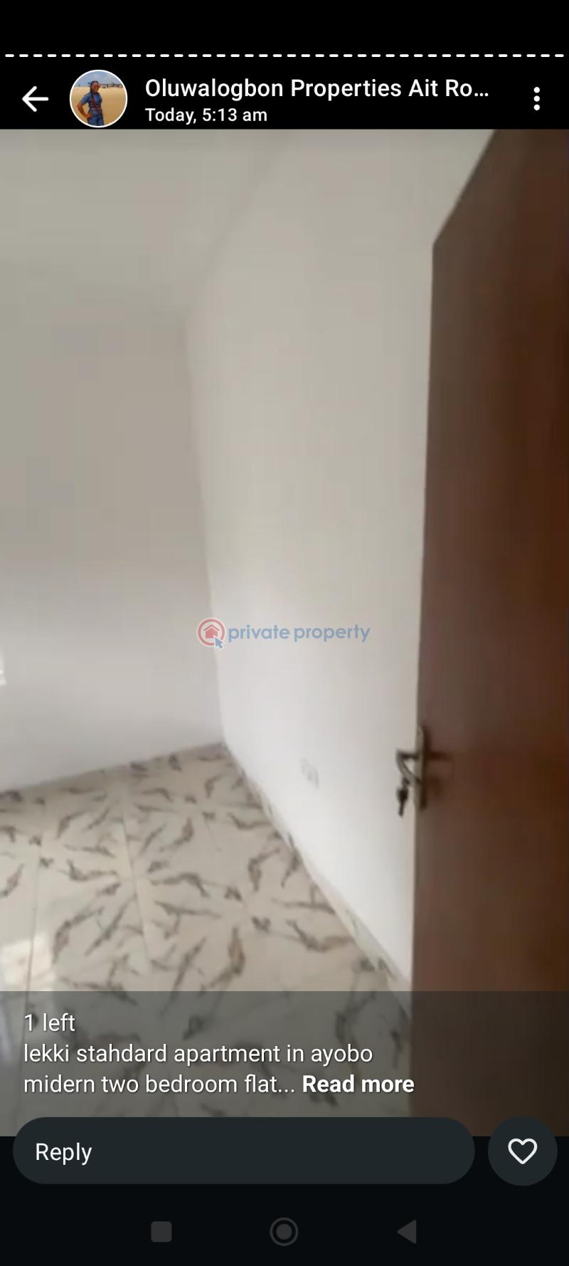 2 bedroom Block Of Flats For Rent Ayobo Ipaja Lagos - 8